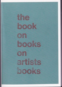 the book on books on artists books