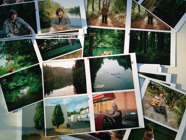 Contact Sheets of photographs by Maureen Drennan