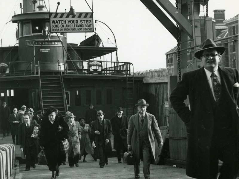 Day in Ellis Island, 1951: Erika Stone Portfolio Day in Ellis Island, 1951: Erika Stone Portfolio