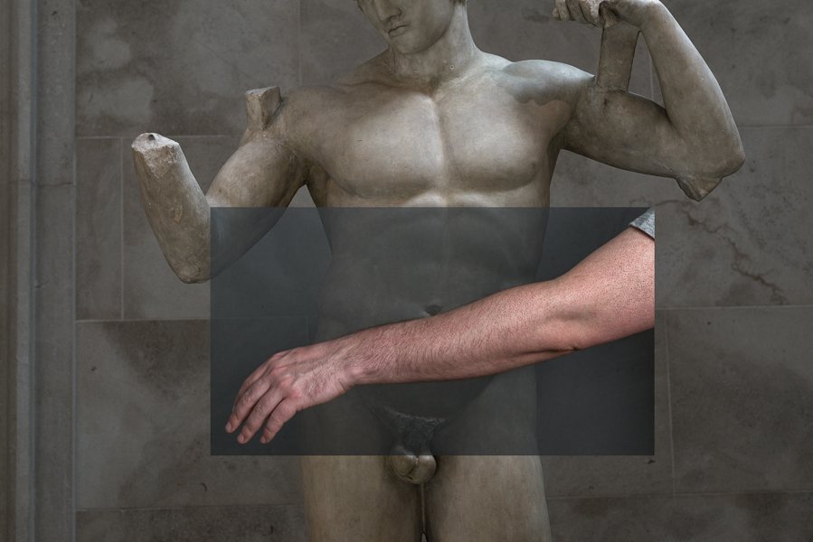 Matt's Arm Obscuring, 2015 34"x23" Print