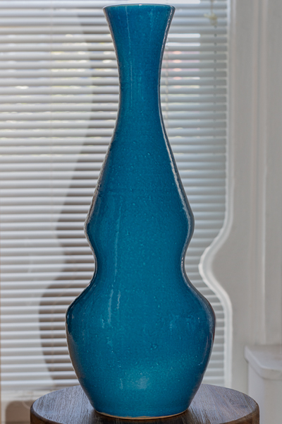 Shapely Blue Vase, 2015