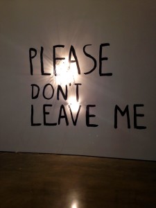Bas Jan Ader, Please don't leave me, 1969